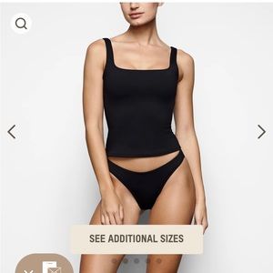 Skims shaping swim tank top